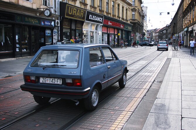 4-hour Private Zagreb & the Mountain Tour in a Yugo car - Medvedgrad fortress: included entry and a real sense of place