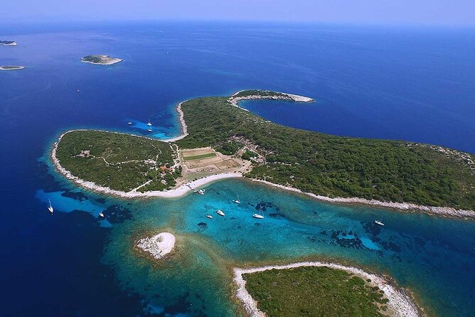 6 Island Hopping & Blue Mysteries: Shared Tour from Split - Stop 4: Budikovac Island and the Blue Lagoon Snorkel Stop