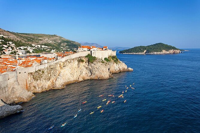 Afternoon Dubrovnik Guided Kayaking Tour - Lokrum Island: turquoise water, legends, and Game of Thrones spotting