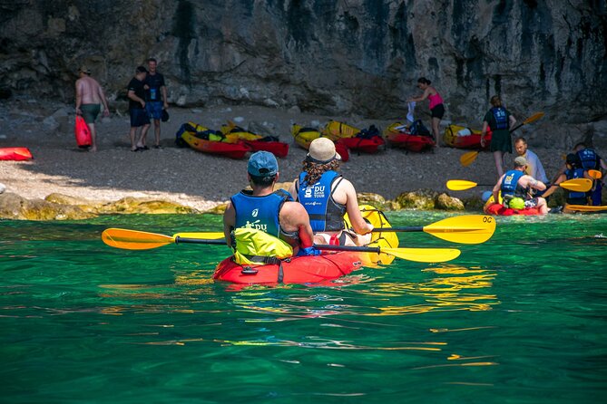 Afternoon Dubrovnik Guided Kayaking Tour - Betina Cave beach: the snorkel stop you have to earn
