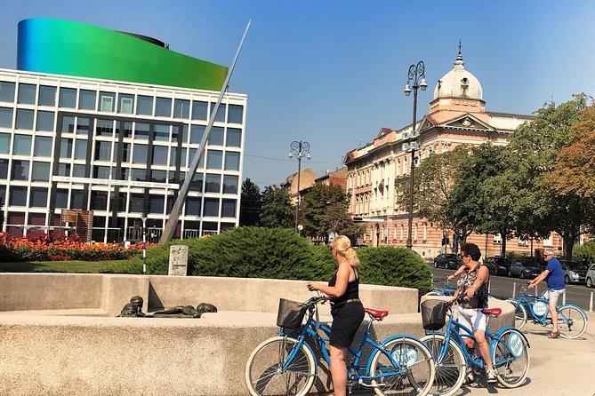 All of Zagreb Bike Tour - Pedal with purpose: Sava River and the Museum of Contemporary Art