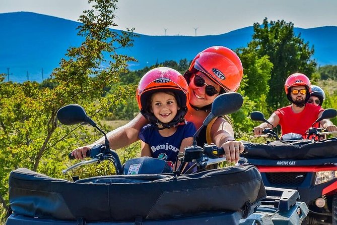 ATV Cetina family tour with picnic - About 40 Kilometers of Guided Off-Road Riding