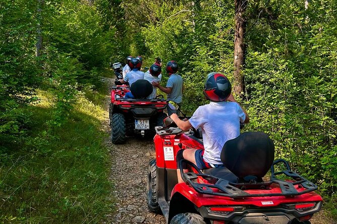 ATV Quad Tour from Split with Swimming and Waterfalls - Quad Squad ATV Setup: Safety, Helmet Comfort, and Pace