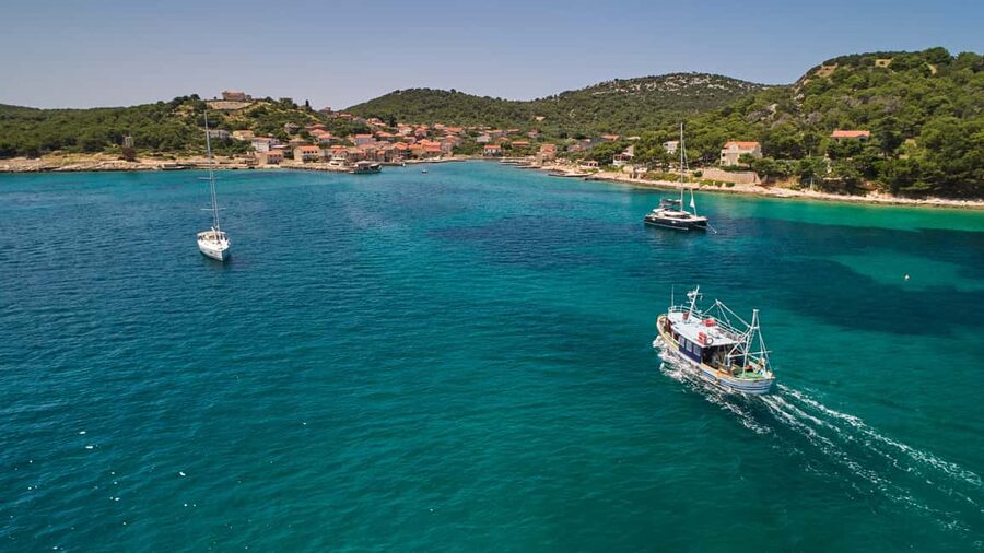 Biograd: Authentic Family friendly Fishing tour in Croatia. - Vrgada island time: sightseeing and swimming breaks