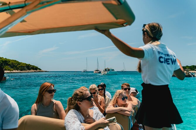 Blue Cave & 6 Islands Speedboat Tour From Split or Podstrana - More Vis Island stops: Limestone Caves for rock views, Stiniva Cove for swimming