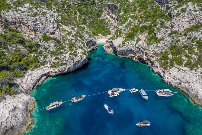 Blue Cave and Hvar 5 Islands speedboat tour | from Split&Trogir - Budikovac Island and the Blue Lagoon style bay