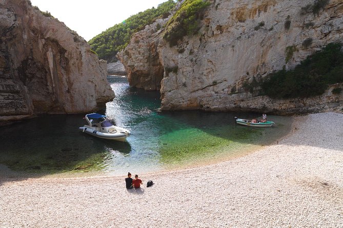 Blue Cave and Pakleni Islands group Tour from Hvar - Green Cave: a quick ride, then you choose your entry