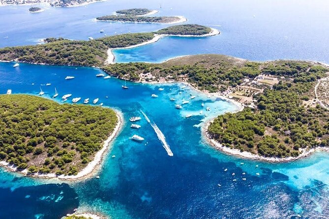 Blue Cave, Blue Lagoon, Pakleni Islands Group boat tour from Hvar - Palmižana time: swim, sun, and lunch in restaurants or beach bars