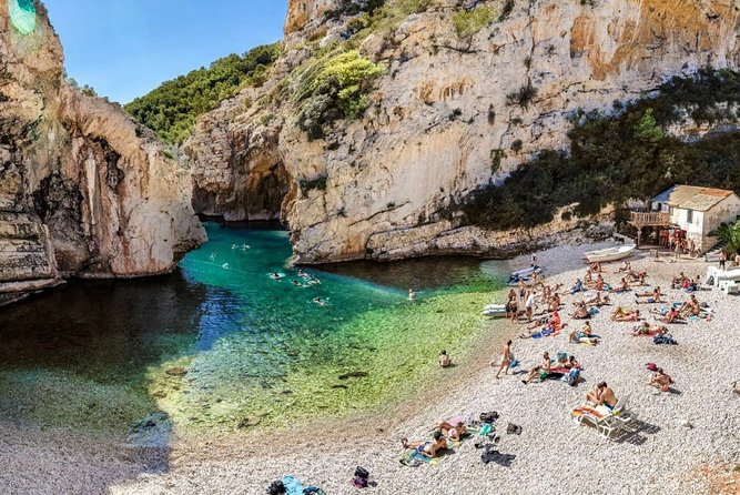 Blue cave group tour with swimming and snorkelling from Hvar - A Boat Day That Actually Packs In the Best Stops