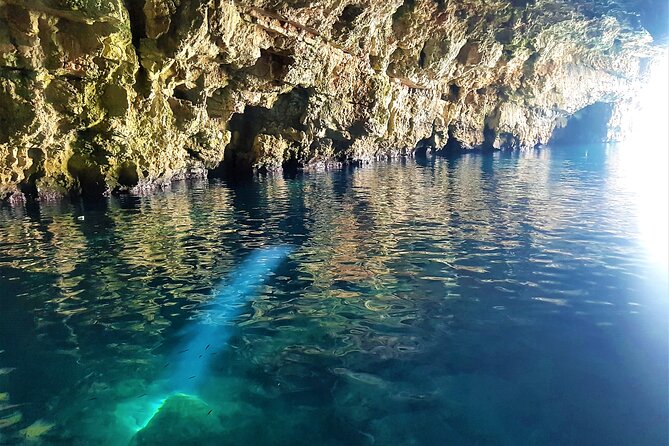 Blue cave group tour with swimming and snorkelling from Hvar - Pakleni Islands and Palmizana Bay: Lunch, Snacks, and Beach Bar Moments