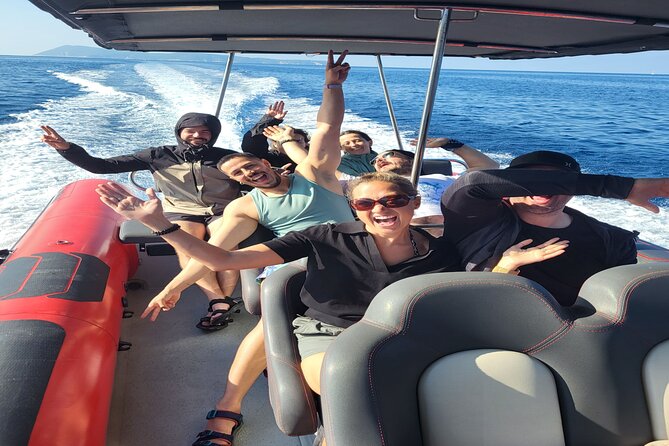 Blue Cave & Hvar, 5 Islands Speedboat with Luxury Seats in Shade - Pakleni Islands panorama, then Hvar’s harbor energy