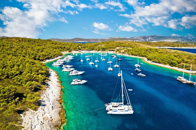 Blue Cave, Hvar, Vis and Pakleni Islands Group Speedboat Tour - Pakleni Islands water time and the snorkeling gear you actually use