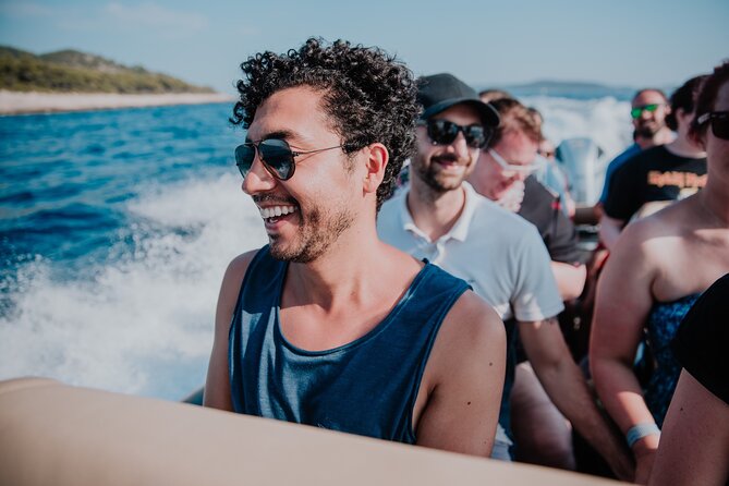 Blue cave, Mama Mia and Hvar, 5 island speedboat tour from Trogir - Blue Cave visit and admission: skip-the-line help, cash reminder