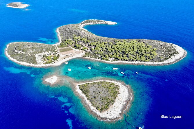 Blue cave, Mama Mia and Hvar, 5 island speedboat tour from Trogir - Mama Mia beach photo stop and Pakleni Islands quick viewpoint