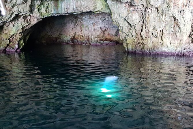 Blue Cave & Vis Island speedboat tour from Hvar - Stop 2, Green Cave at Ravnik: Short, Optional, and More About Timing