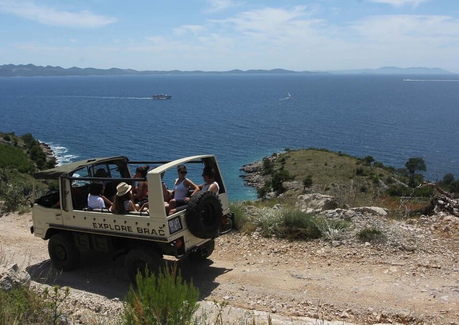 Brač: Island Exploration Tour by Four-Wheel Drive Jeep - Getting picked up in Split or on Brač island