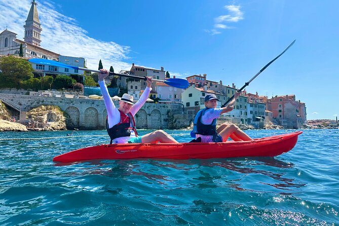 BUBA-Kayak Tours Rovinj FREE-drinks,pictures,snorkeling equipment - Cliff Jumping Is Optional, and the Guide Handles It
