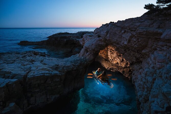 Clear Kayak Glow Night Tour - Underwater Fish, Possible Cave Moments, and Pula’s Lights
