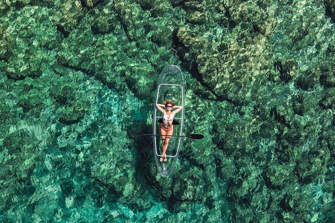 Clear Kayak Tour to Canyon, Island Cliffs & small Cave - What You’ll See Under the Water (and Why It Feels Different)