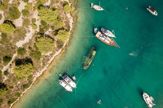 Customize your itinerary on a Private Boat Tour - Stop 2: Zlatni Rat Beach, the Golden Horn, and the Old Navy Relic