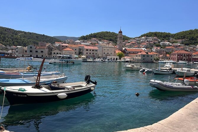 Discover Brac Island by Private Boat - Visit Bol and Hidden Bays - Pucisca stonemasonry village: Dalmatian life beyond the waterline