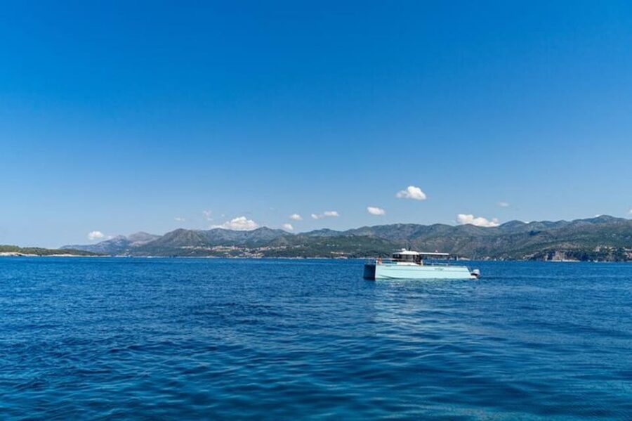 Dubrovnik: Blue Cave Catamaran Tour with Drinks and Snorkel - The Blue Cave Light Show You Came For
