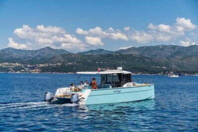 Blue Cave Catamaran Tour with Drinks and Snorkel