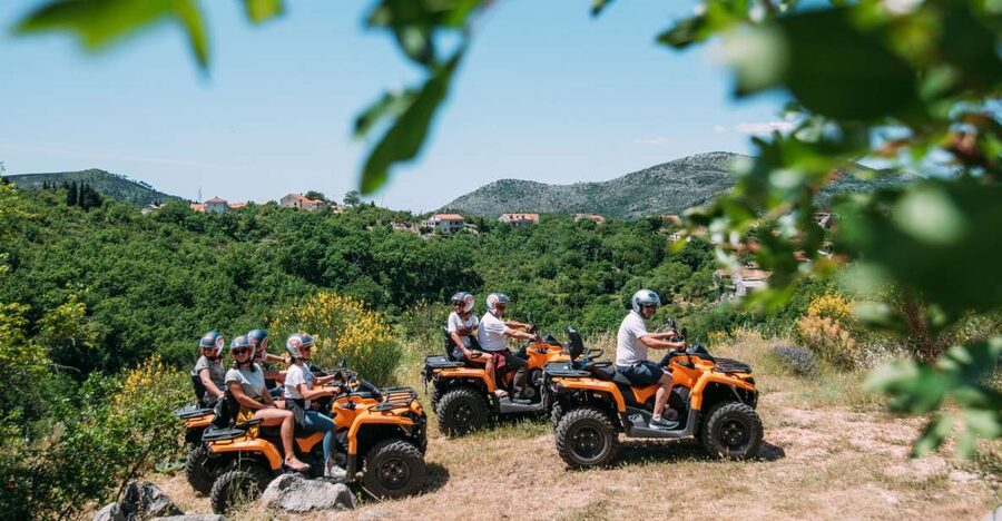 Dubrovnik: Countryside Guided ATV Adventure with Brunch - Zatonska Vala viewpoint: the first big payoff