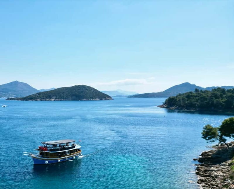 Dubrovnik: Elaphite Islands Cruise with Drinks/Lunch Options - Koločep Island: the easiest landing, best for swimming and a quick nature wander