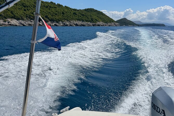 Dubrovnik Elaphiti Blue cave best offer private speedboat tour - Golden Hour Plan: Lokrum Circle, Old Town Harbor Anchoring, and a Night Swim