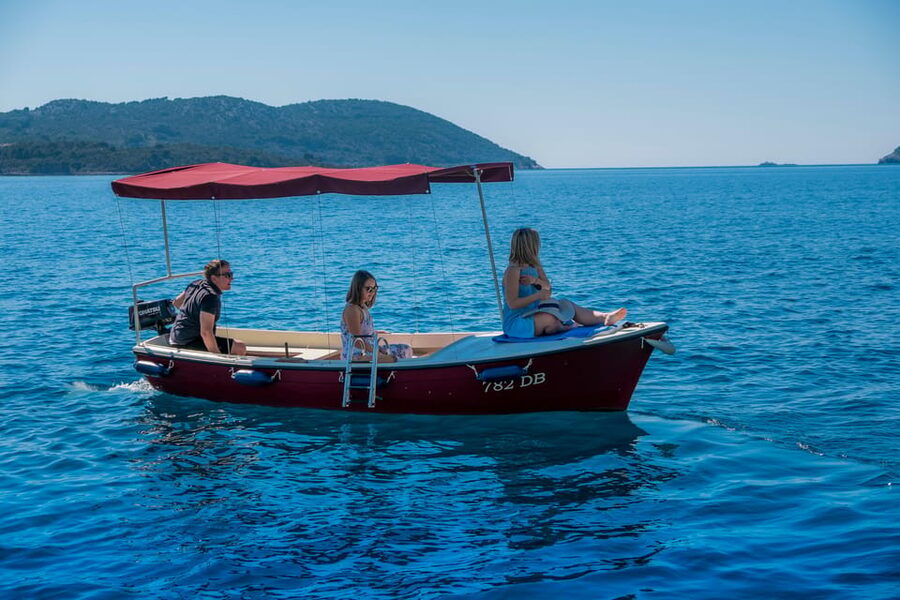 Dubrovnik: Elaphiti Islands Boat Rental - Blue Cave stop, and what the cliff-jump option really means