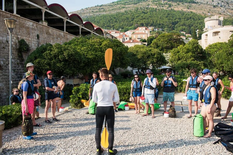 Dubrovnik: Guided Sea Kayaking and Snorkeling Tour - Betina Cave Snorkeling: Clear Water, Fish, and Simple Swim Time