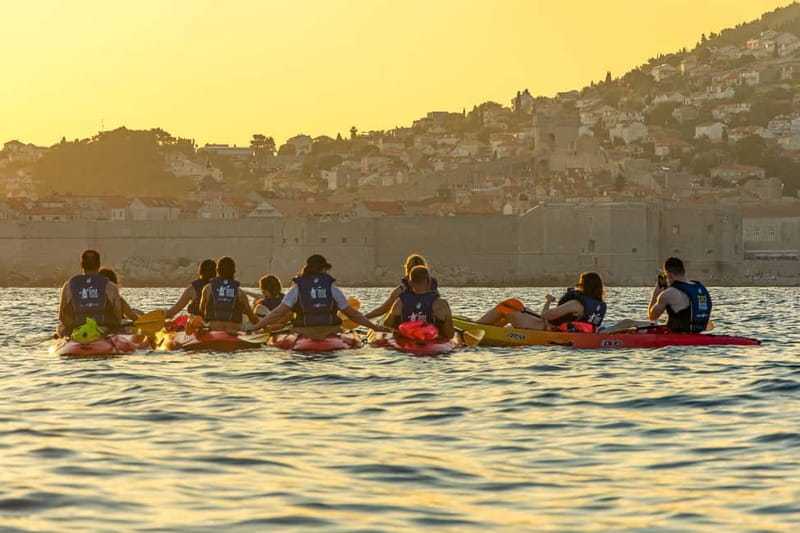 Dubrovnik: Guided Sunset Sea Kayaking Tour with Wine - Paddle training is real, and it’s why first-timers feel confident