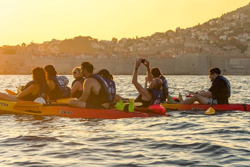 Dubrovnik: Guided Sunset Sea Kayaking Tour with Wine - What 3 hours really feels like: pacing, route length, and effort