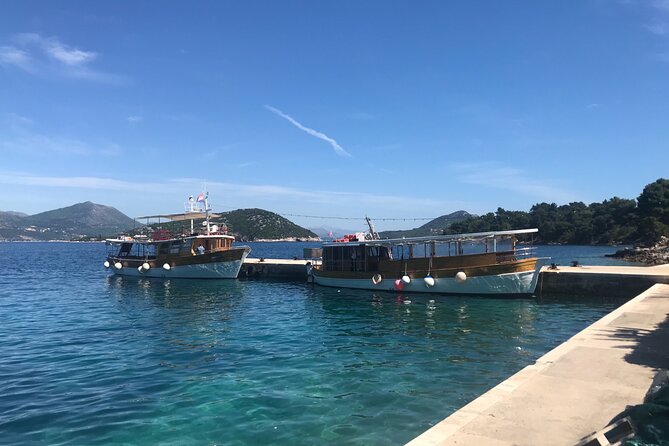 Dubrovnik Islands Private Rented Boat Cruise - What’s included on board, and what costs extra on shore