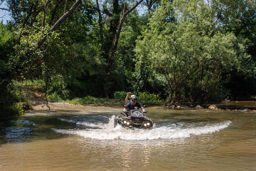 Dubrovnik: Kojan Koral ATV Quad Safari with transport - Konavle Countryside, with Adriatic Views You Can Actually Reach