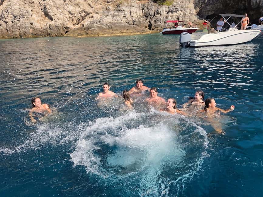 Dubrovnik (Marina Frapa): 7 Caves Tour (4h) + Drinks&Snorkel - Kolocep island time: walk, reset, swim again