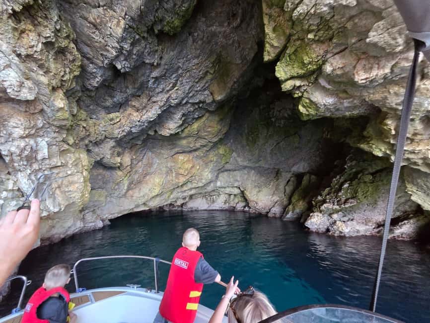 Dubrovnik (Marina Frapa): 7 Caves Tour (4h) + Drinks&Snorkel - The boat ride and timing: why 4 hours feels like the right length