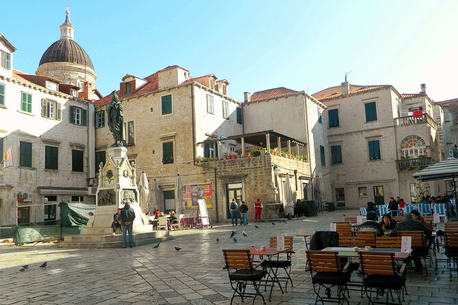 Dubrovnik: Old Town Walking Tour - Orlando’s Column and civic power in stone