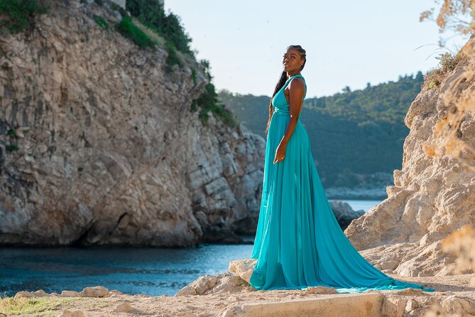 Dubrovnik: Private Flying Dress Photoshoot Experience - Stop 5, The Cathedral of the Assumption of the Virgin Mary: grand finale energy