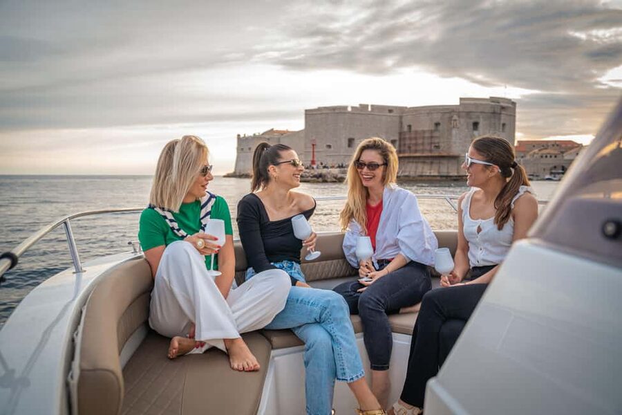 Dubrovnik Private Speedboat Tour to Elaphite Islands - Dubrovnik from the water, why it hits different