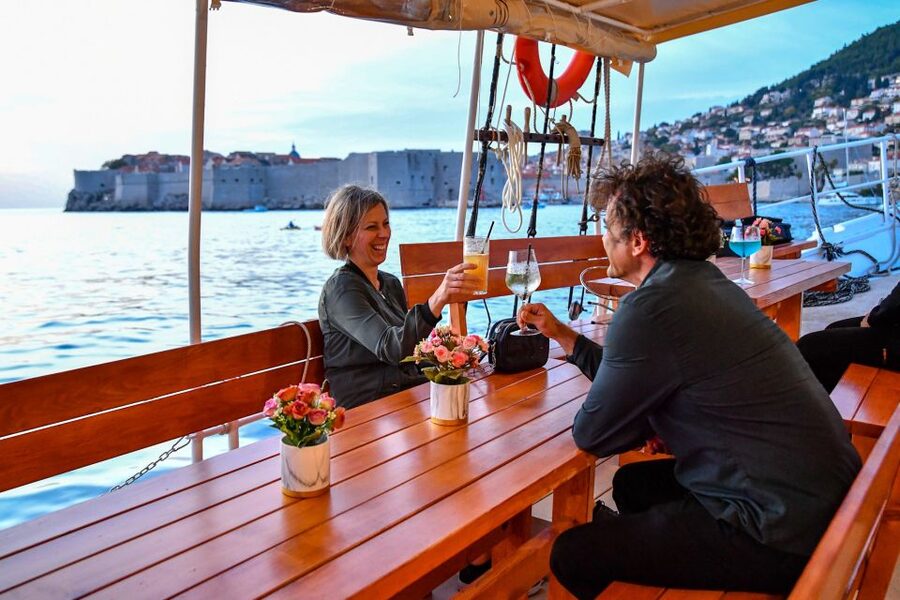 Dubrovnik: Sunset Dinner Cruise around the Old Town - When the Sea Gets Choppy: Why This Cruise Still Works
