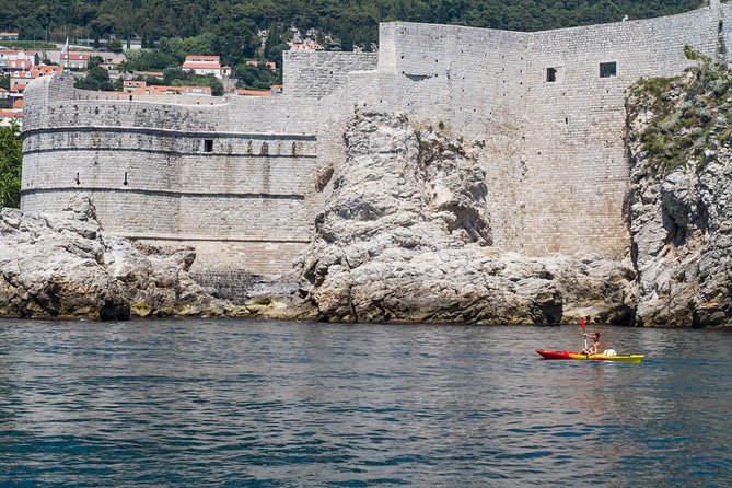 Dubrovnik: Sunset Kayaking & Snorkeling with water &wine - Wine and a light snack: small, included, and timed well