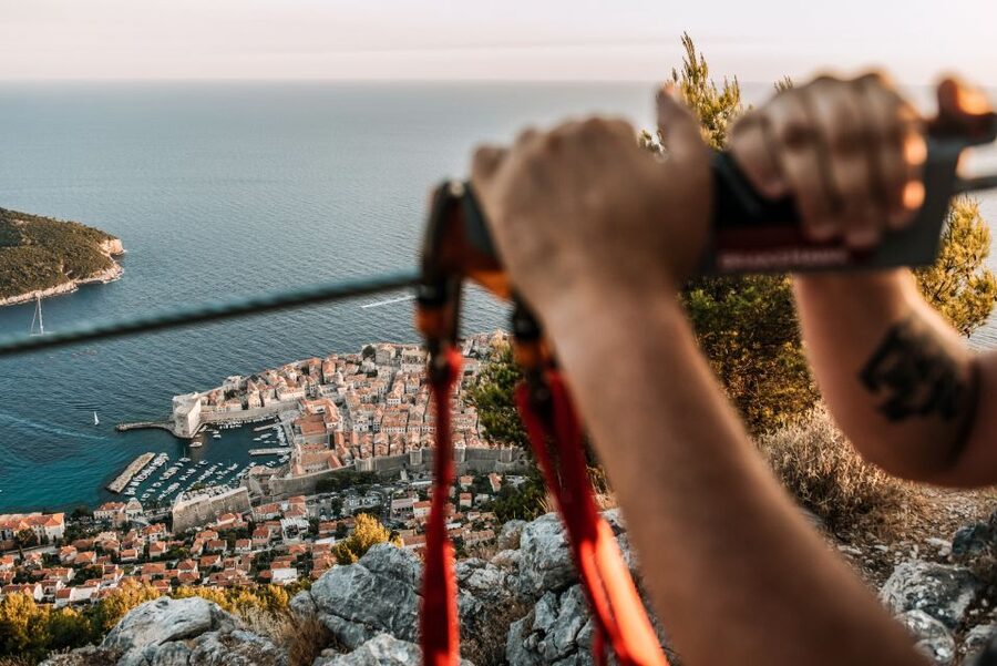 Dubrovnik: Sunset Zip Line Experience Followed by Wine - Where the Adventure Starts: Ilijina Glavica Timing and First Steps