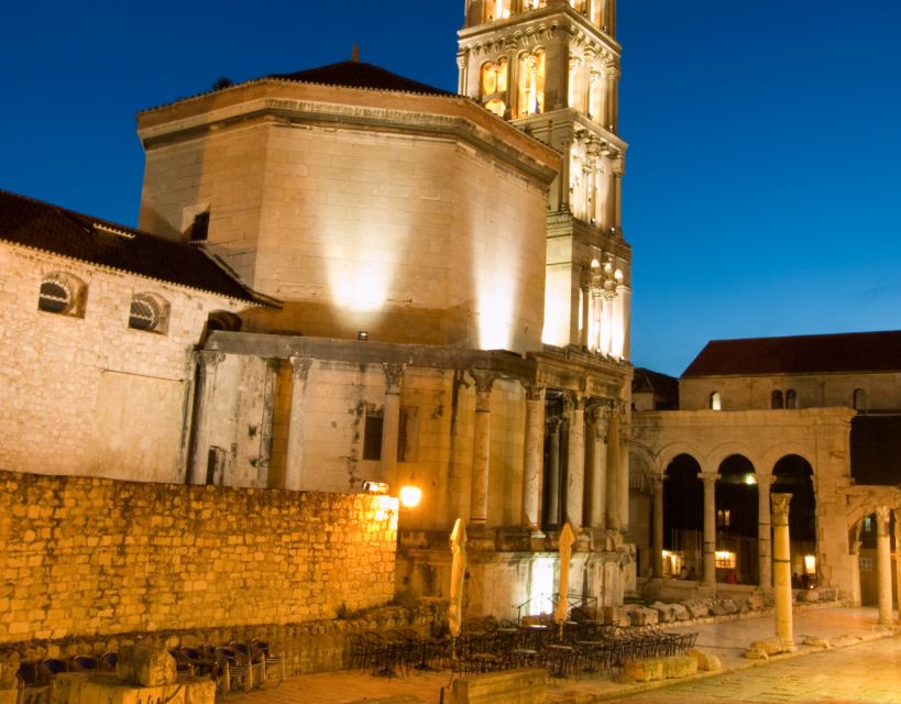 Evening Group Walking Tour - Split Old City Diocletian's Pal - Temple of St. Jupiter and the underground cellars