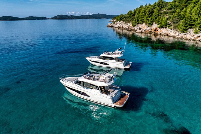 Exclusive Luxury Yacht Tour of the Elaphiti Islands - Kolocep (about 1 hour): snorkeling the Blue Cave plus pine-shaded scenery