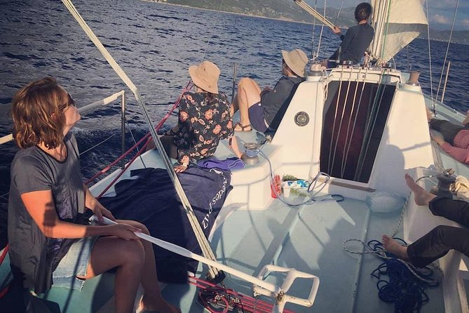 Experience full day sailing from Dubrovnik to Elaphiti islands - Stop 1: Lopud Island, swim and snorkel in a natural bay