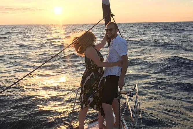 Experience Romantic Sunset Sailing on modern 36ft sail yacht from Zadar - Your Route: Sea Organ, University of Zadar, and the Greeting to the Sun