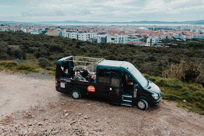Experience Zadar Cabrio Guided Tour from Cruise Port - Oštri rat and Puntamika Lighthouse: sea air and a quiet pause