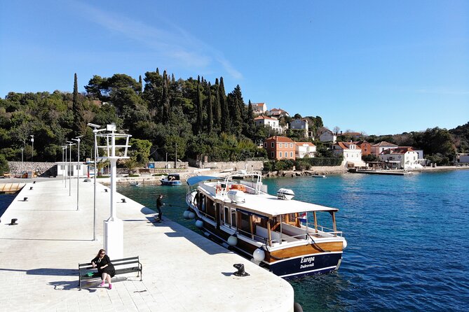 Explore Elaphiti Islands by Boat Tour: Hop-on-Hop-off Adventure - Koločep (Kalamota): two stop areas and the island-village contrast